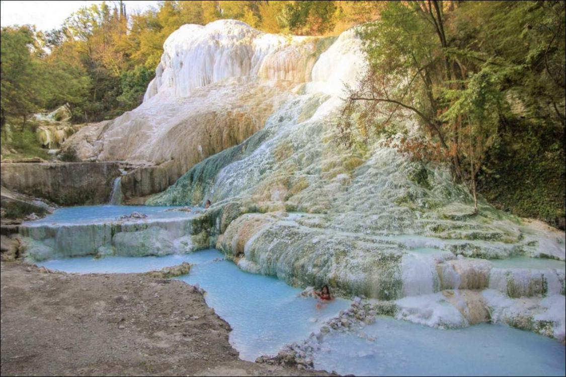 Apartmán A Casa Di Ale Bagni San Filippo Exteriér fotografie