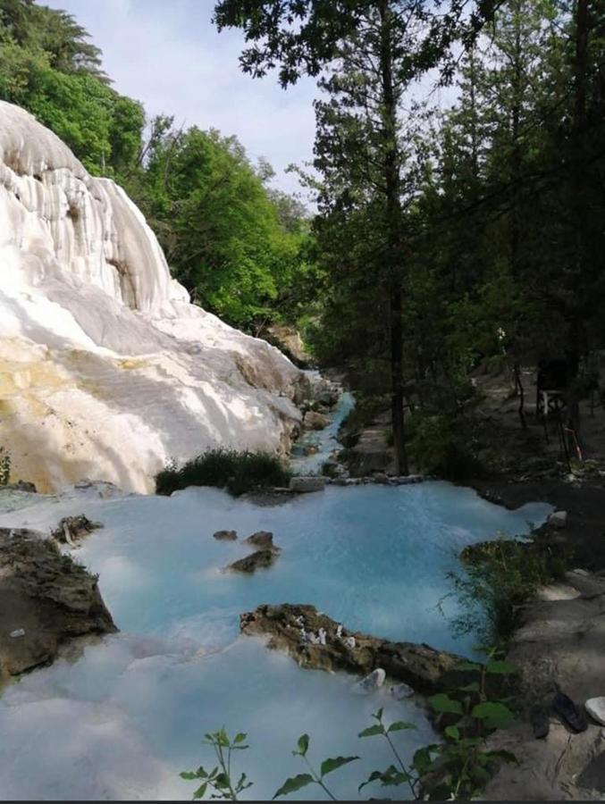 Apartmán A Casa Di Ale Bagni San Filippo Exteriér fotografie